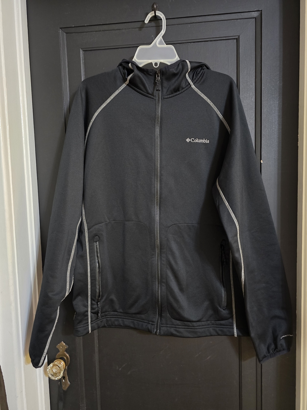 Columbia Men's Black Performance Hooded Jacket